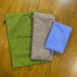 Baggu flat pouch set